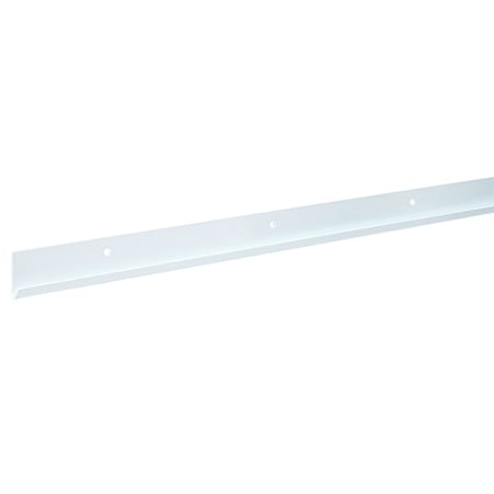 Rubbermaid Rubbermaid .5 in. H X 1.7 in. W X 40 in. L Steel Wall Mount Upright, PK10 3Q70-00-WHT